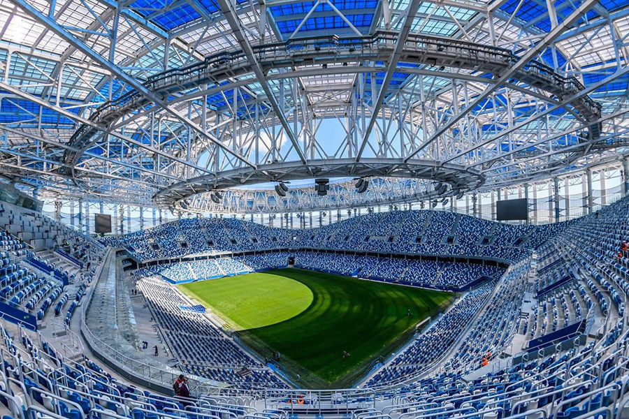 信阳篮球场网架案例